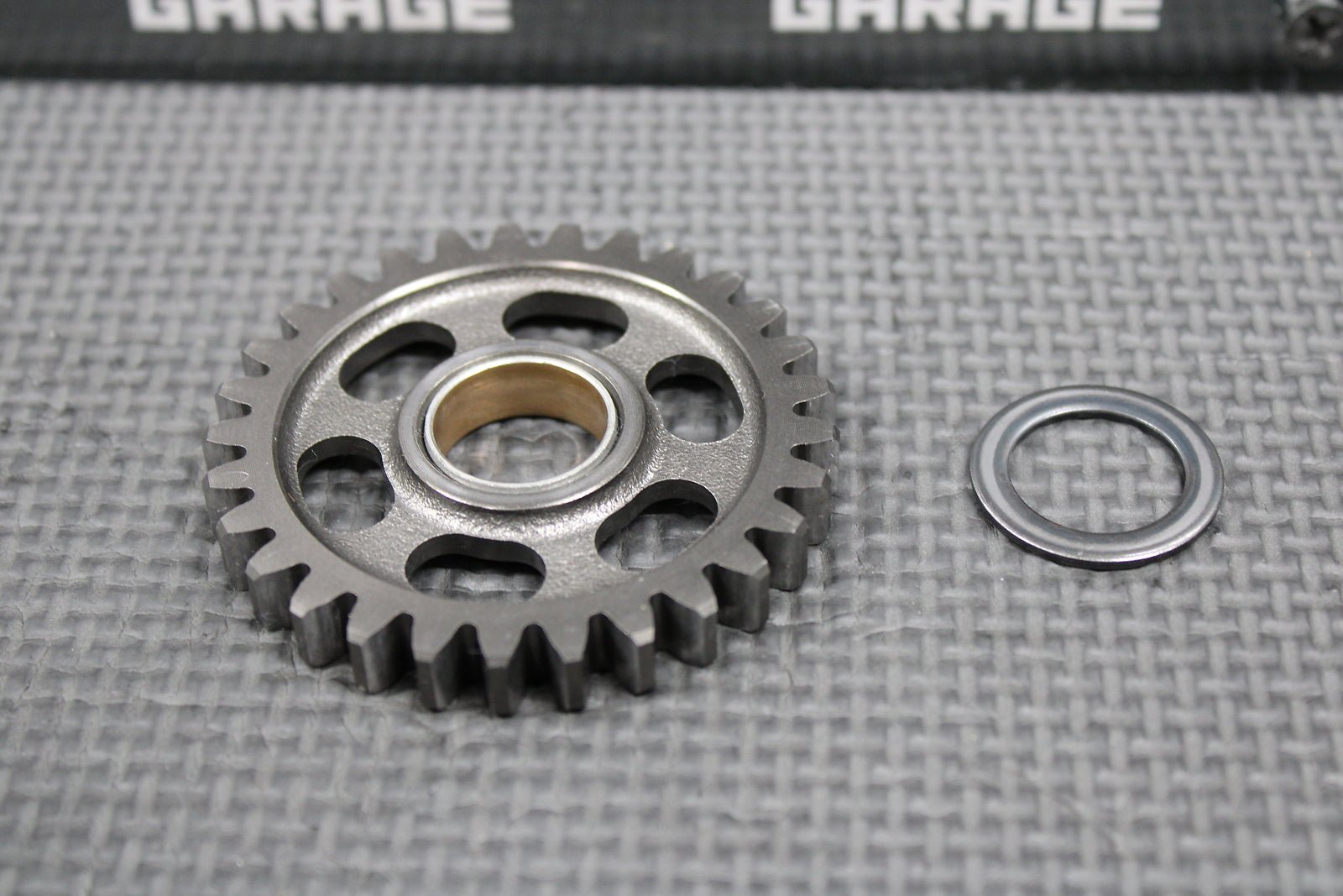 1999 HONDA CR125R OEM KICKSTART KICK START SHAFT W IDLER GEAR 28210 - KS6 - 700 - hggarage