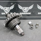 1992 KAWASAKI KDX250 KX250 OEM KICKSTART KICK START SHAFT ASSEMBLY