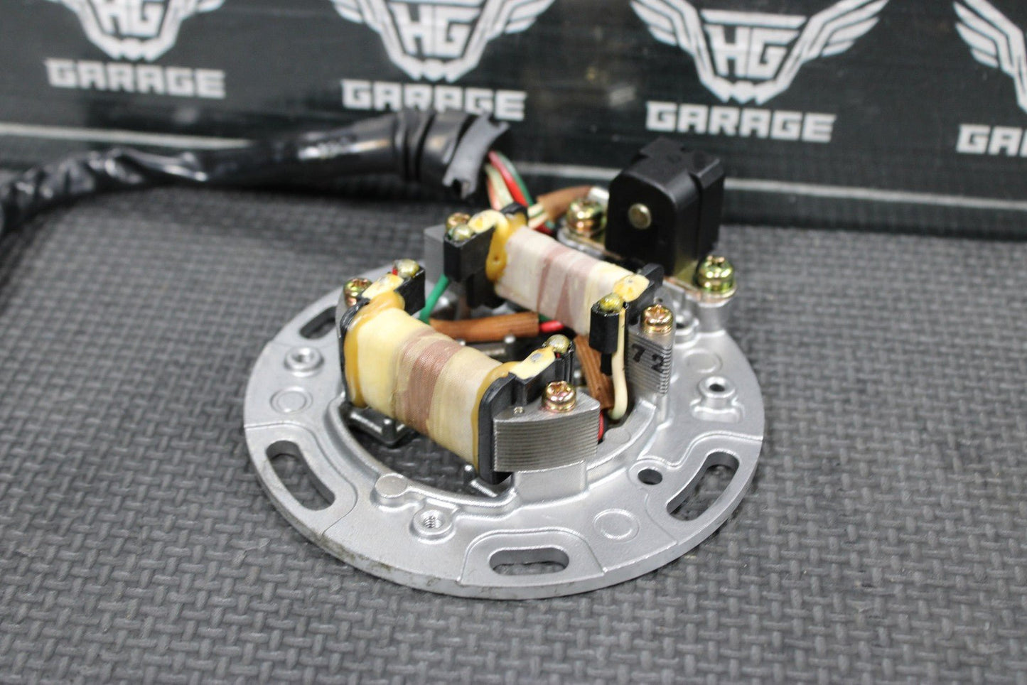 1996 95 - 97 KAWASAKI KX125 OEM STATOR MAGNETO ROTOR FLYWHEEL 21003 - 1294 MINT! - hggarage