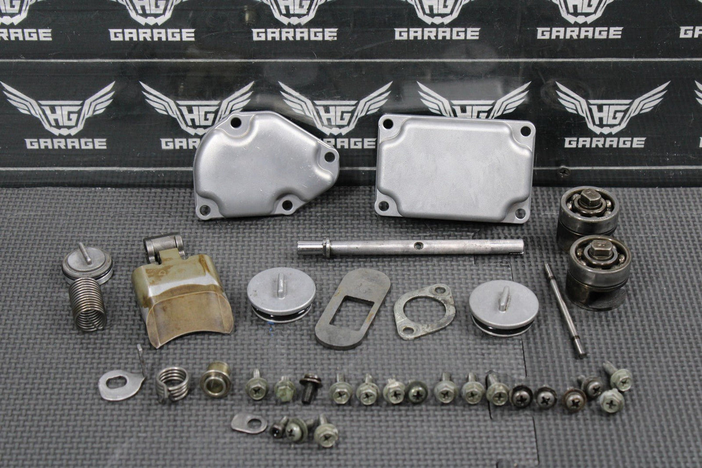 1999 SUZUKI RM250 OEM MODEL - X COMPLETE ENGINE POWER VALVE EXHAUST VALVE - hggarage