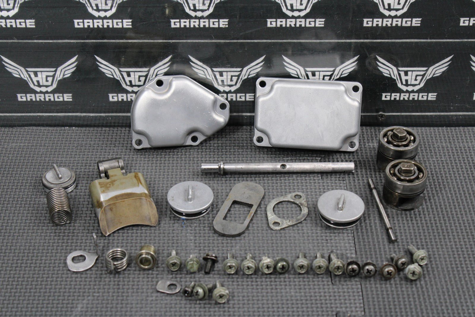 1999 SUZUKI RM250 OEM MODEL - X COMPLETE ENGINE POWER VALVE EXHAUST VALVE - hggarage
