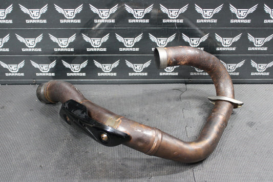 2009 HONDA CRF450R OEM EXHAUST PIPE CHAMBER HEADER 18320-MEN-A30