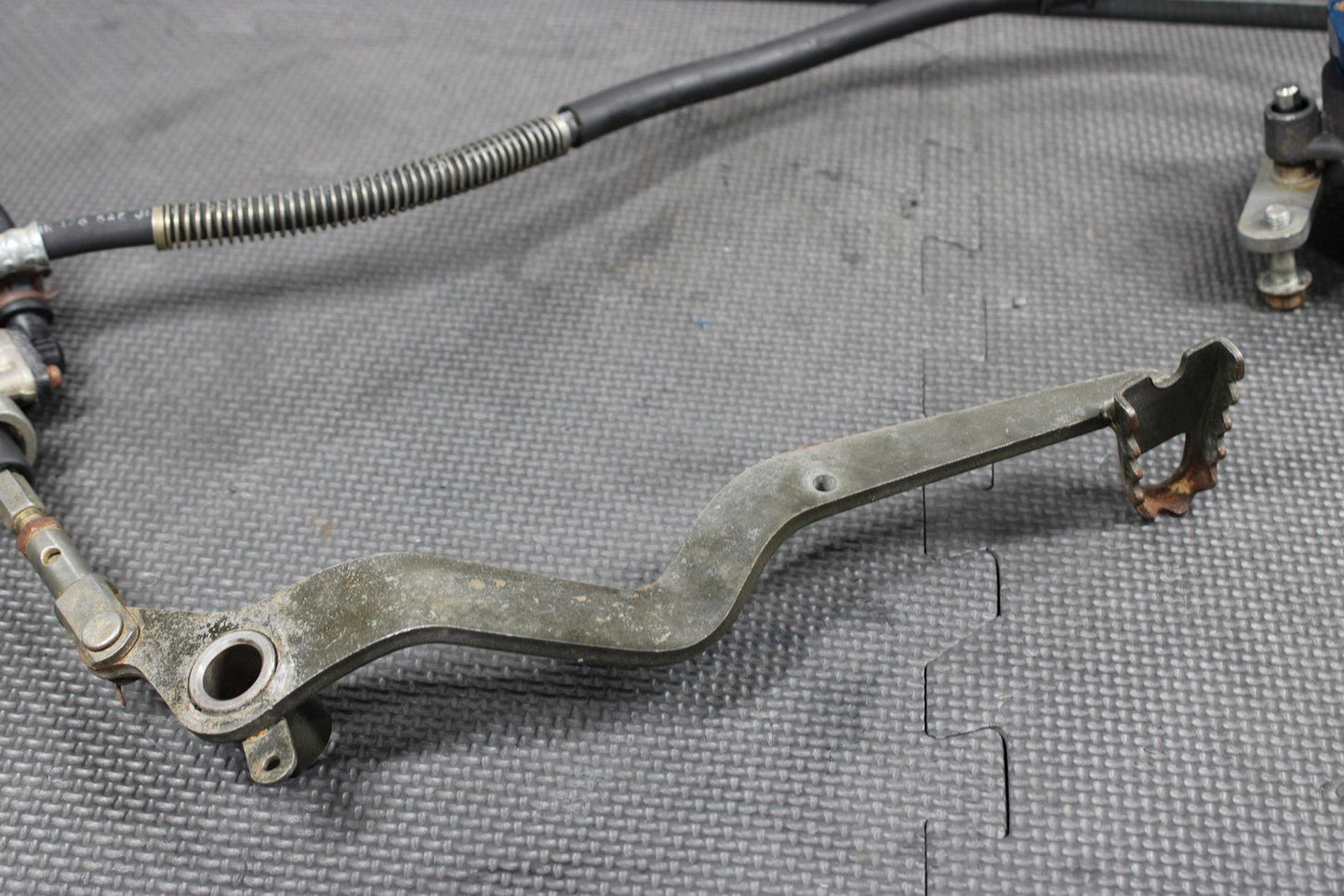 1991 YAMAHA 87 - 01 BANSHEE 350 OEM NISSIN REAR BACK BRAKE CALIPER MASTER CYLINDER - hggarage