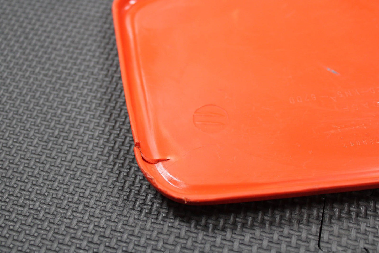 1989 HONDA XR250R OEM LEFT REAR PLASTIC PANEL PLATE AIRBOX COVER 83603 - KT1 - 900ZB - hggarage
