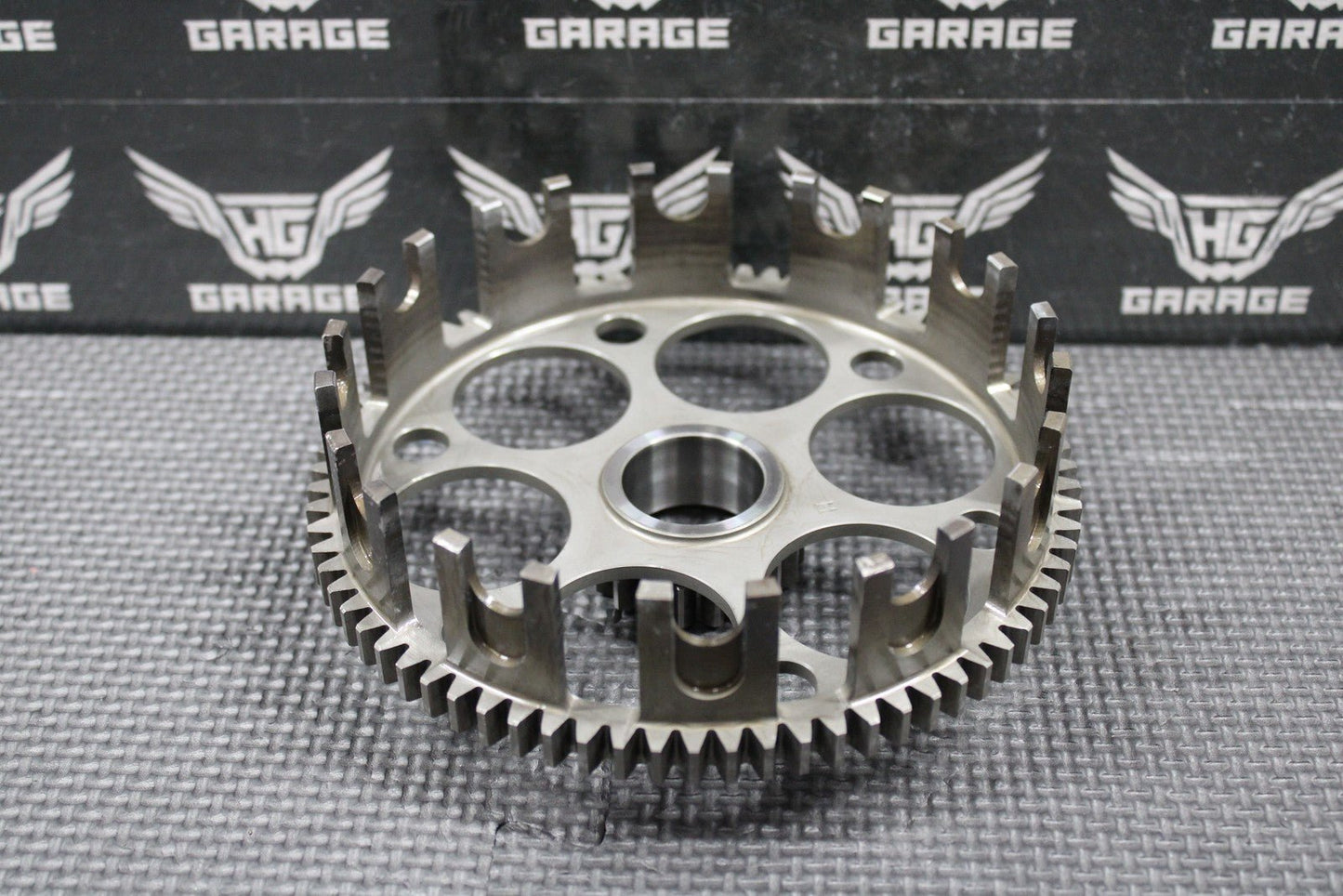 2013 KTM 12 - 15 450 SXF OEM CLUTCH BASKET CAGE RING GEAR 78132001076 - hggarage