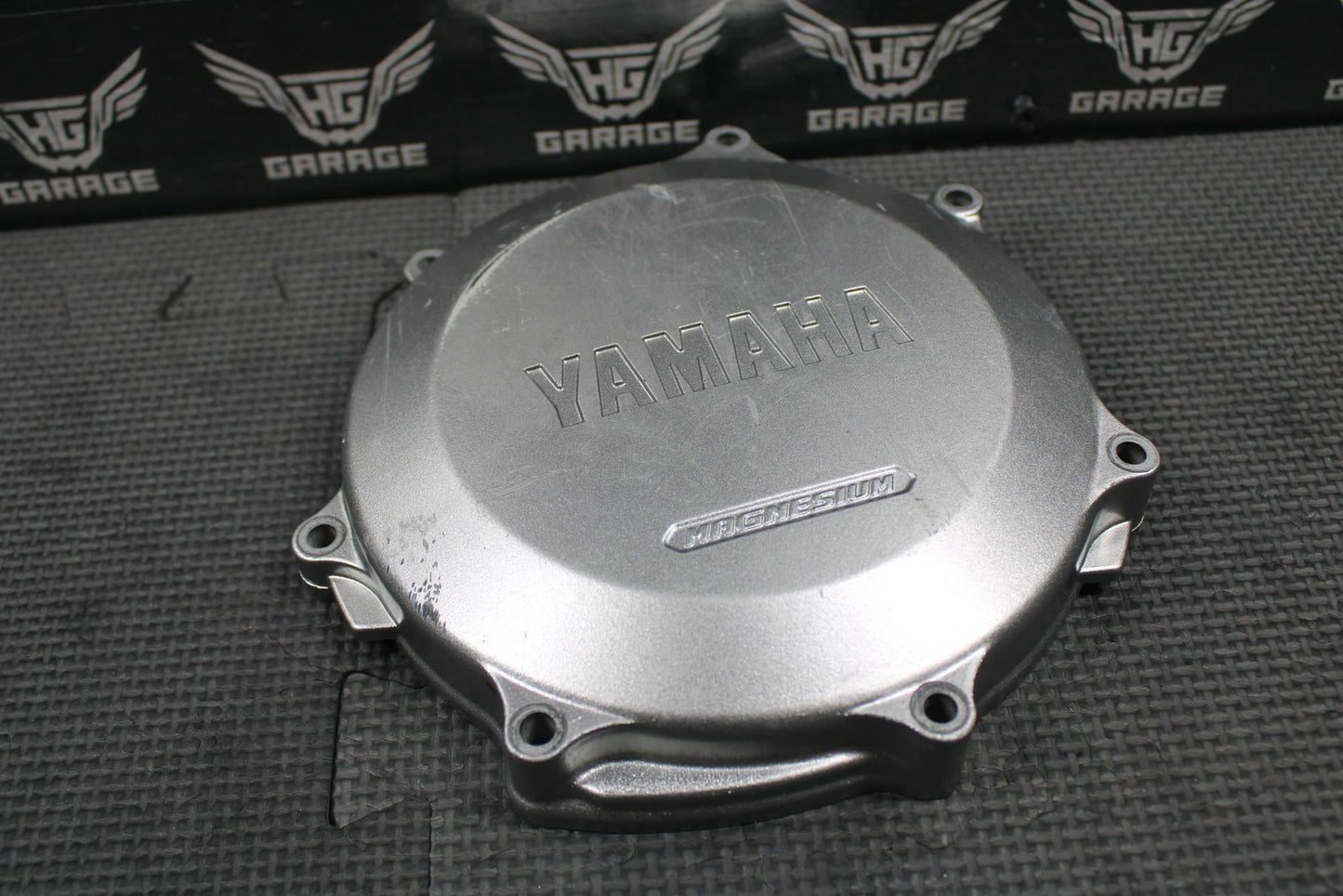 2006 YAMAHA YFZ450 OEM RIGHT SIDE CASE OUTER CLUTCH COVER 5TG - 15415 - 00 - 00 NICE! - hggarage