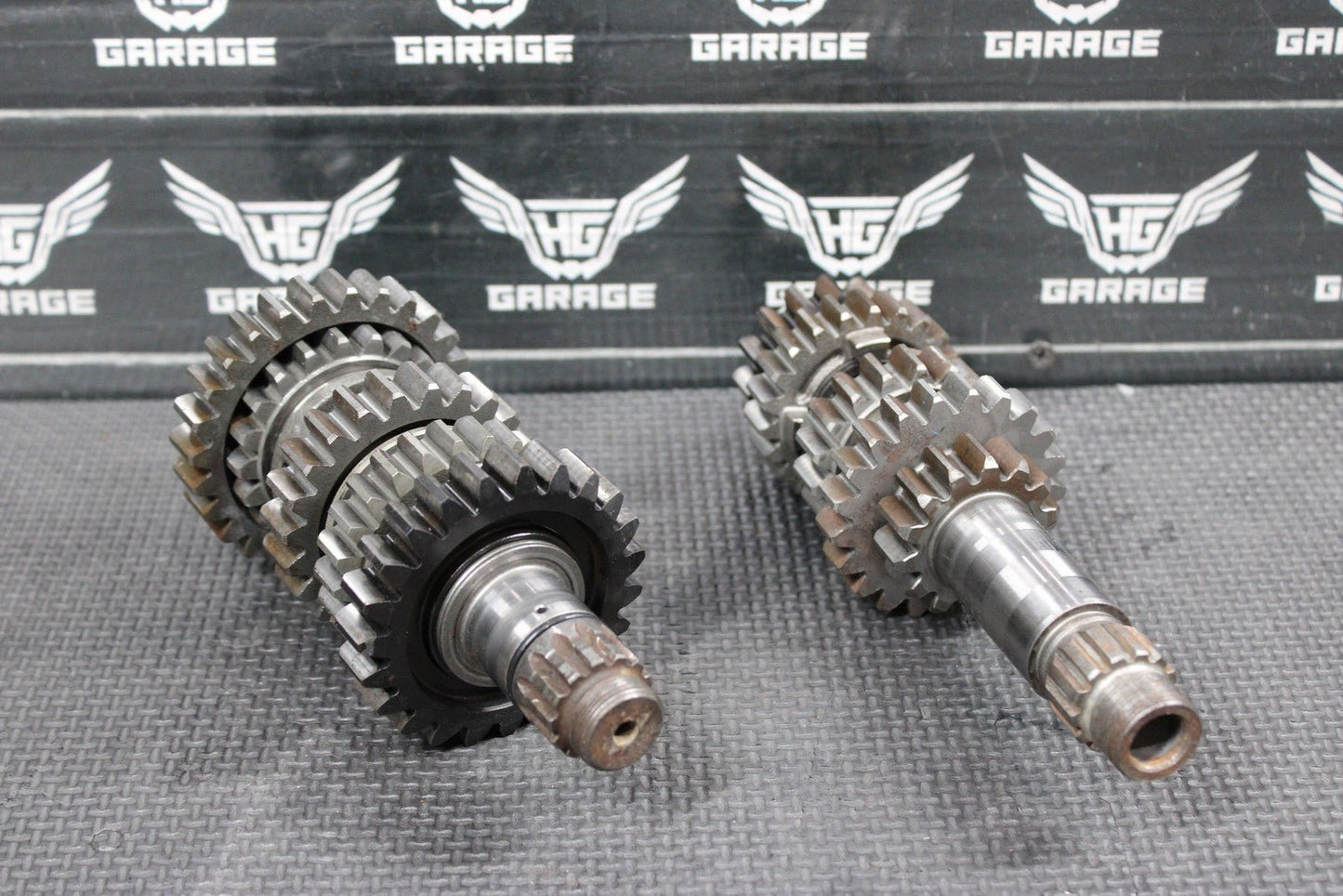 2006 06 - 09 YAMAHA YZ450F OEM ENGINE TRANSMISSION GEARBOX MAINSHAFT COUNTERSHAFT - hggarage