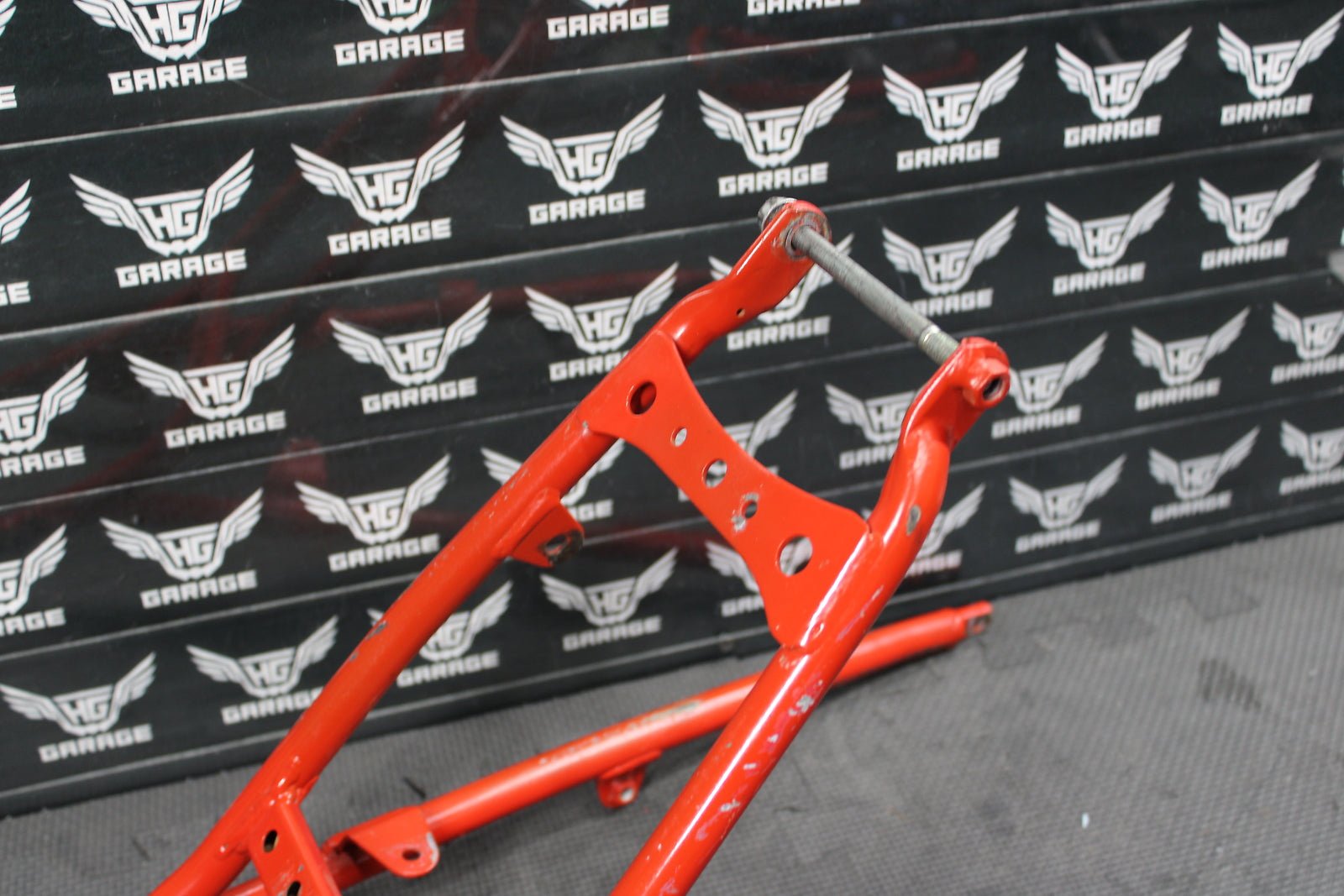 2008 HONDA CRF150RB CRF150R OEM REAR BACK SUB FRAME ASSEMBLY - hggarage