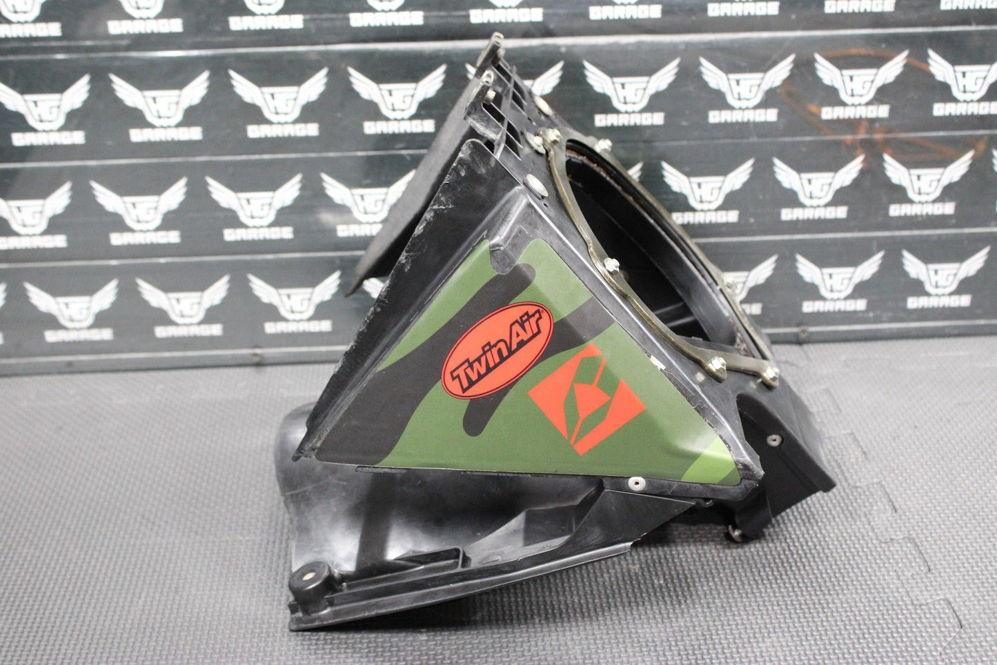 2007 06 - 08 HONDA CRF450R OEM AIRBOX INTAKE AIR CLEANER CASE TWIN AIR POWER FLOW - hggarage
