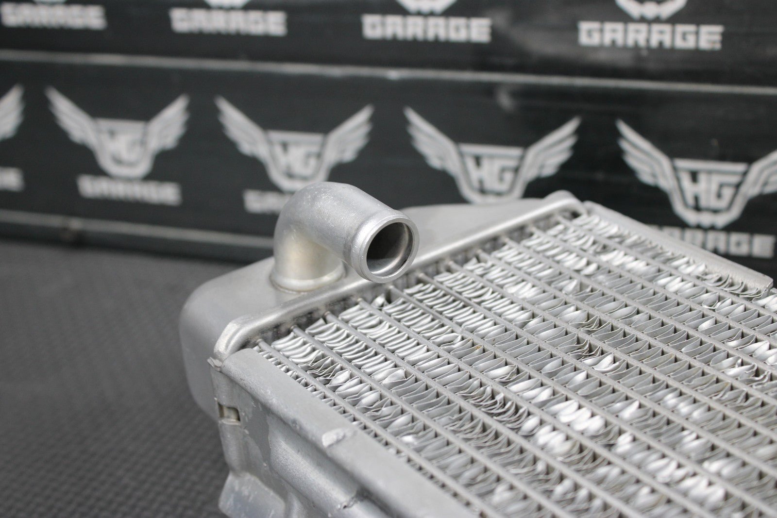 2014 KAWASAKI 10 - 16 KX250F OEM LEFT ENGINE MOTOR COOLING COOLER RADIATOR - hggarage