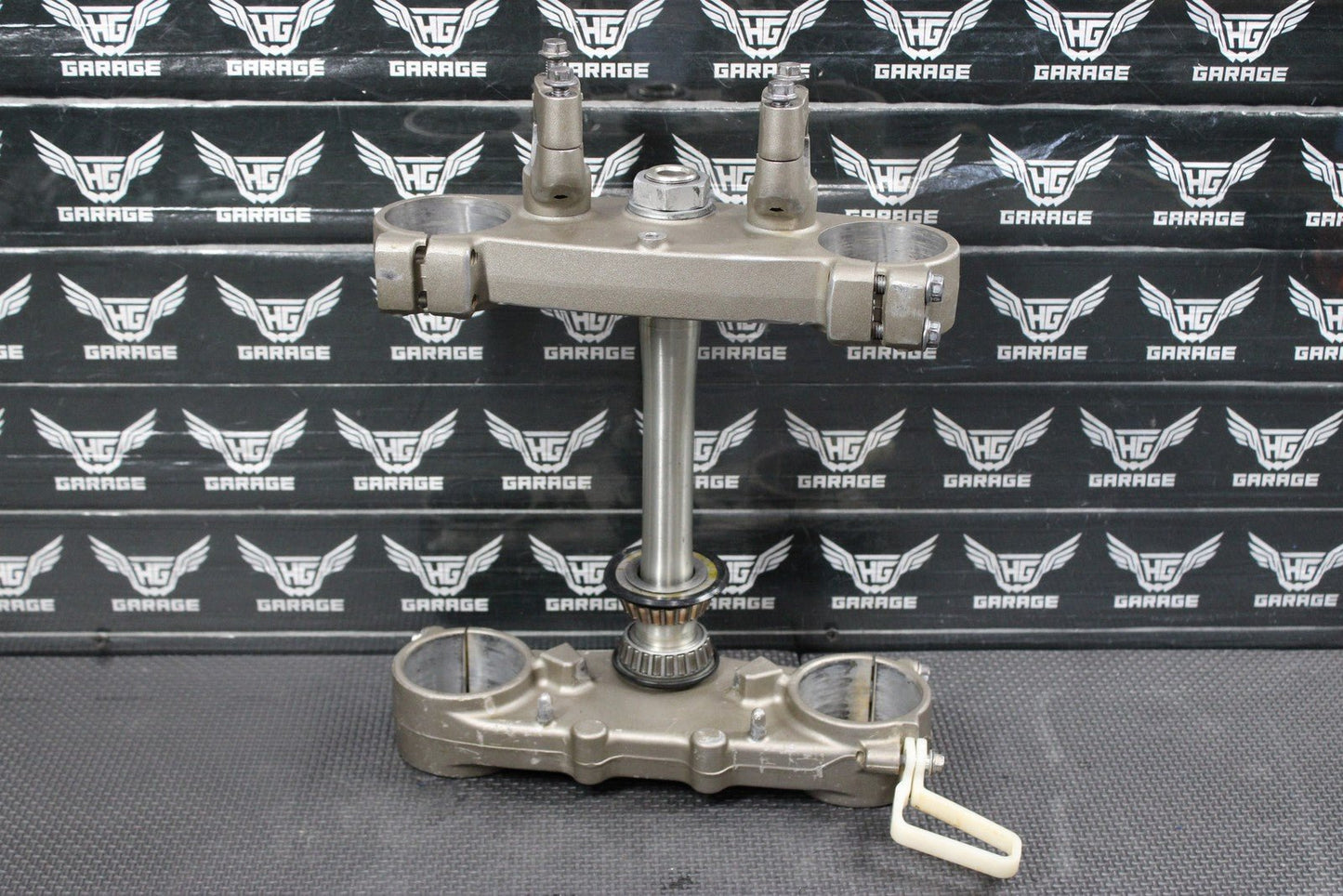 2006 YAMAHA 06 - 14 YZ450F OEM FRONT FORKS LOWER UPPER TRIPLE TREE STEM SET - hggarage