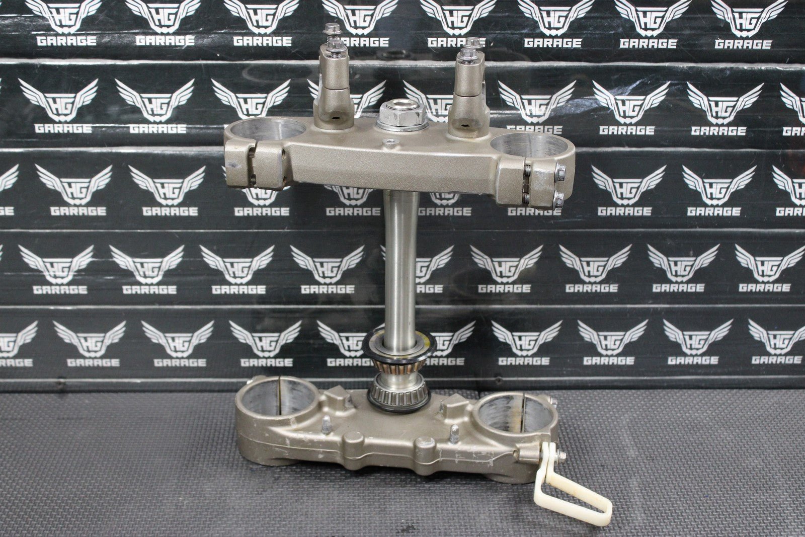 2006 YAMAHA 06 - 14 YZ450F OEM FRONT FORKS LOWER UPPER TRIPLE TREE STEM SET - hggarage