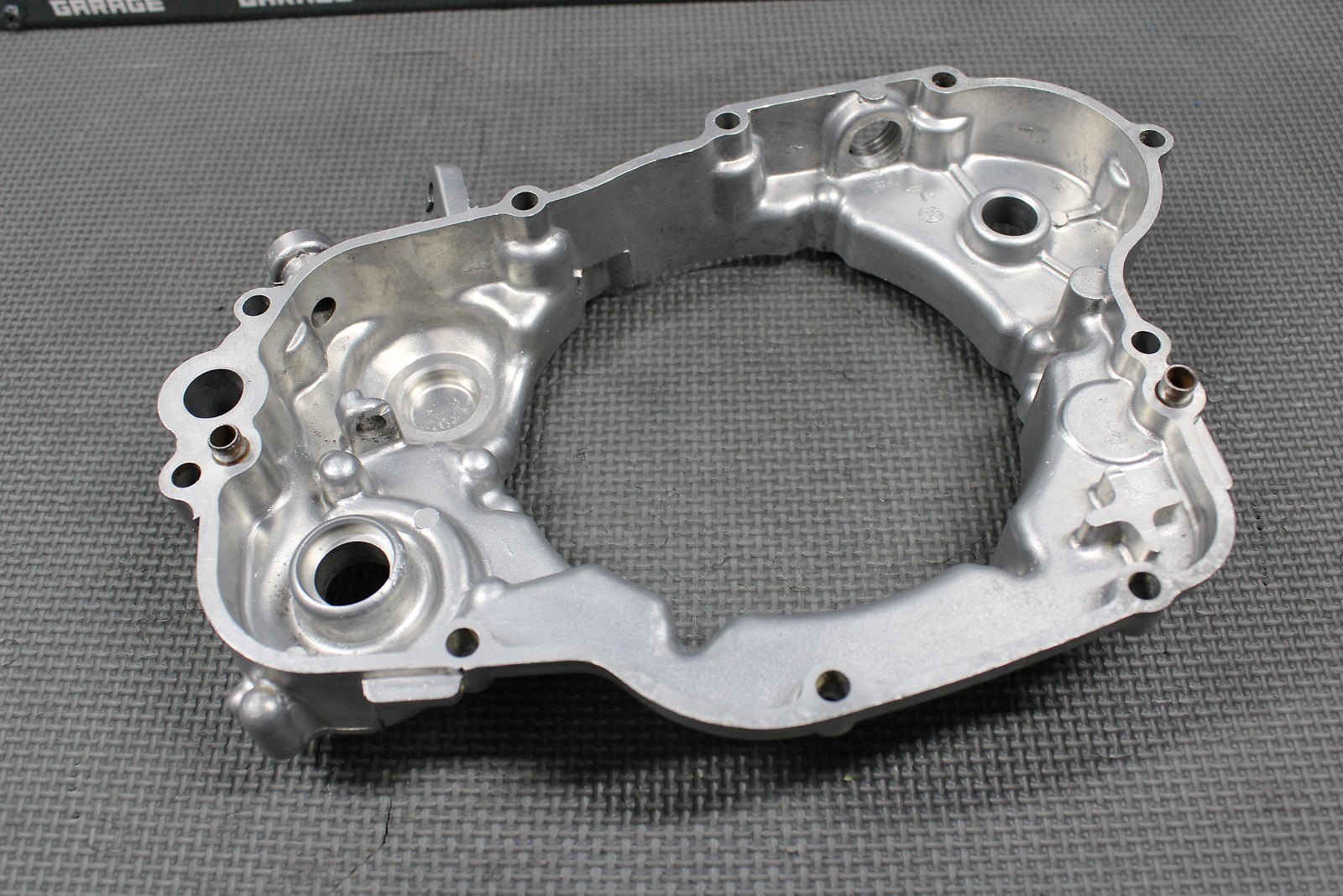 1991 KAWASAKI KX125 OEM RIGHT SIDE CRANKCASE INNER CLUTCH COVER 14032 - 1295 GOOD - hggarage
