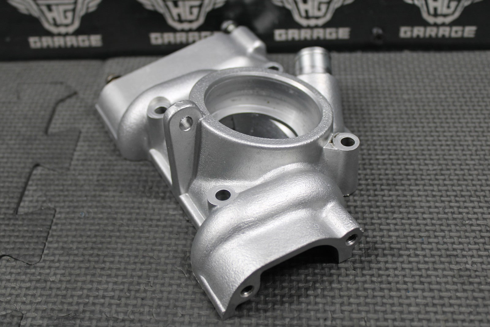 1999 2000 HUSQVARNA WR250 CR250 OEM CYLINDER EXHAUST FLANGE HTS COVER 800086853 - hggarage