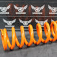 2012 KTM 250 300 XCW OEM REAR BACK SHOCK SPRING ABSORBER SUSPENSION ORANGE - hggarage