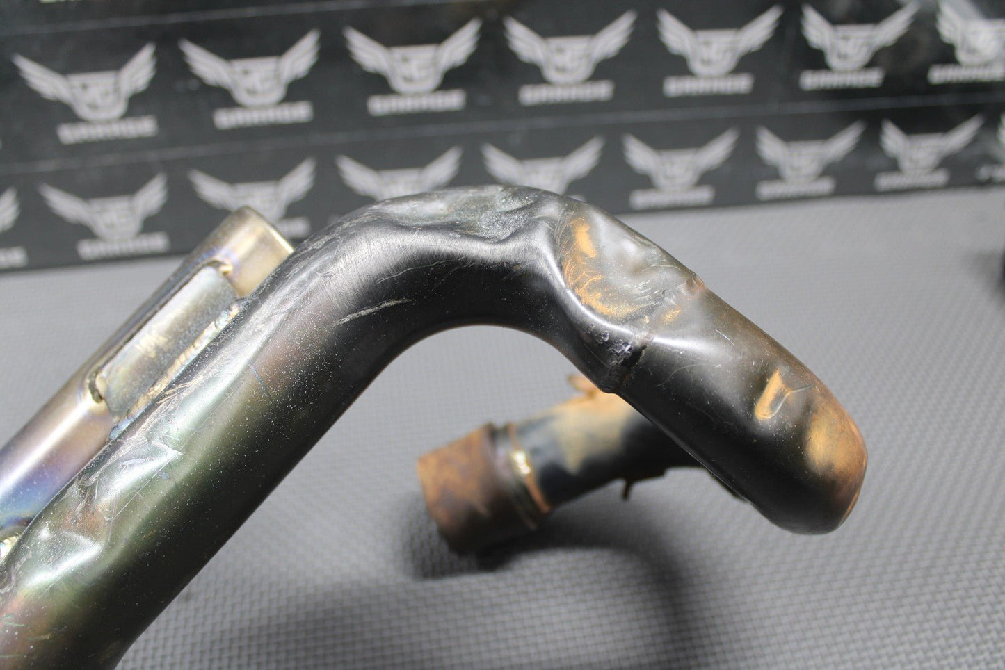 2010 KTM 08 - 10 250 XCF SXF DRD TITANIUM MUFFLER EXHAUST SILENCER SPARK ARRESTOR - hggarage
