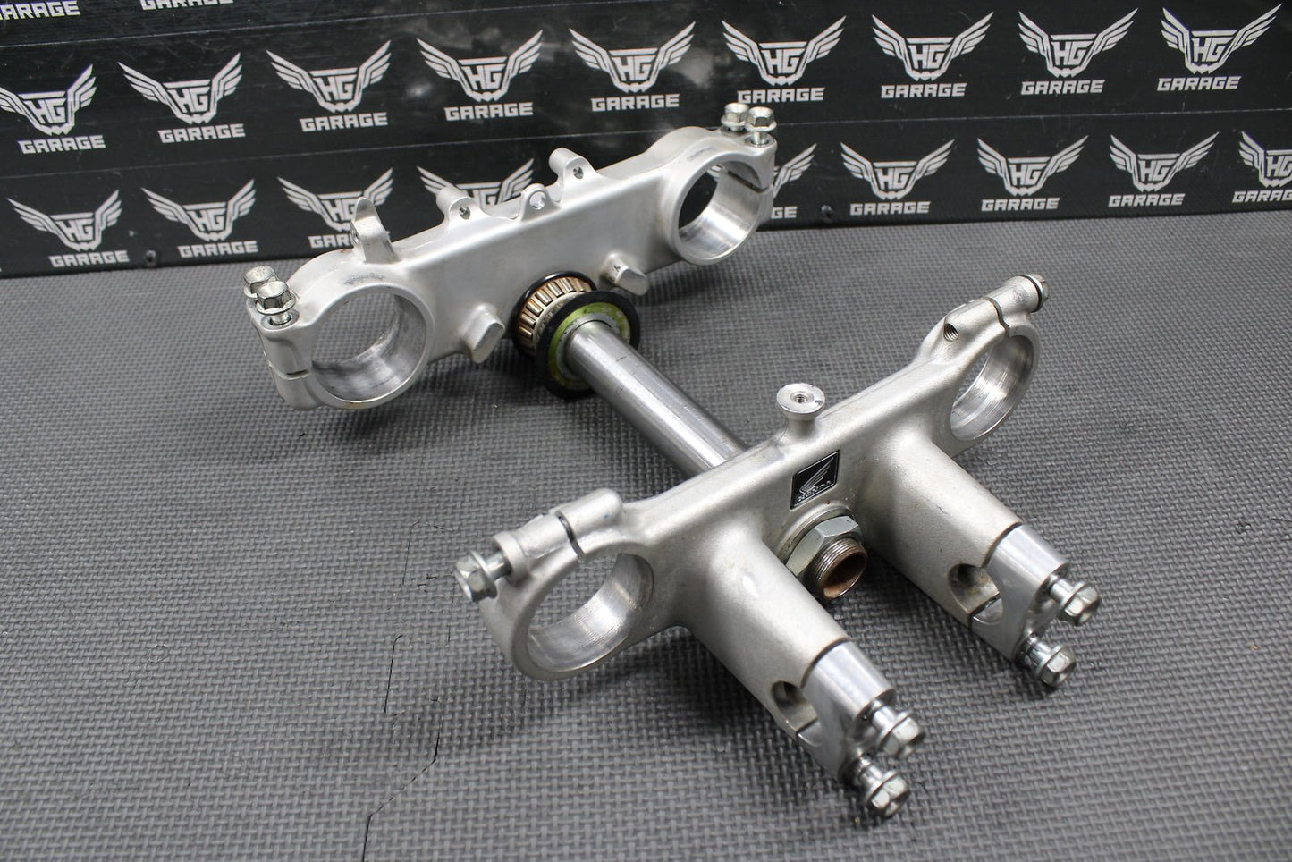 2007 HONDA 07 - 22 CRF150R CRF150RB OEM FRONT FORKS LOWER UPPER TRIPLE TREE CLAMP - hggarage