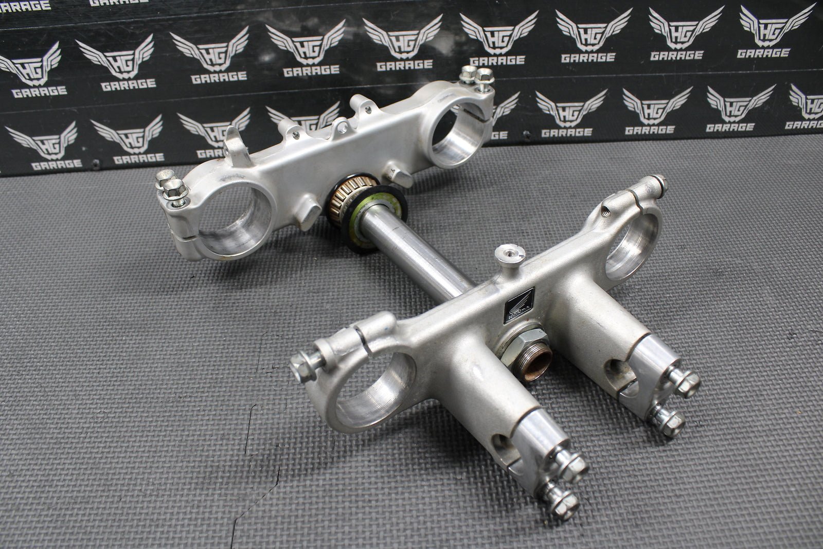 2007 HONDA 07 - 22 CRF150R CRF150RB OEM FRONT FORKS LOWER UPPER TRIPLE TREE CLAMP - hggarage
