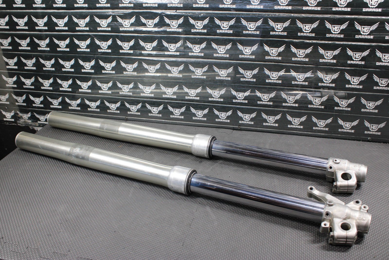 1998 HONDA CR125R OEM KYB RIGHT LEFT FRONT SUSPENSION FORKS SHOCKS 51400 - KZ4 - A71 - hggarage