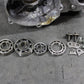 2001 KAWASAKI 01 - 05 KX100 KX85 OEM LEFT RIGHT ENGINE MOTOR CRANKCASE CRANK CASES - hggarage