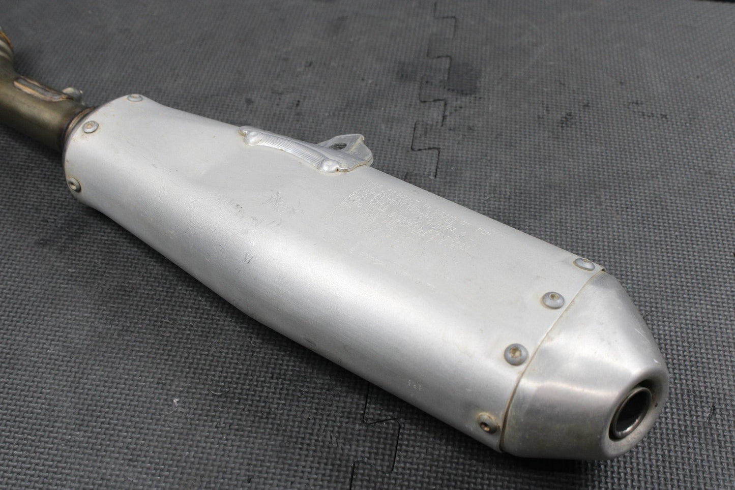 2019 HONDA CRF450R CRF450RX OEM RIGHT SIDE MUFFLER EXHAUST SILENCER SLIP ON PIPE - hggarage