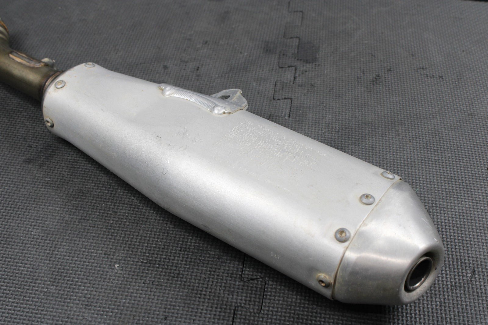 2019 HONDA CRF450R CRF450RX OEM RIGHT SIDE MUFFLER EXHAUST SILENCER SLIP ON PIPE - hggarage