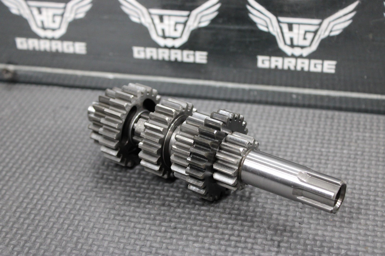2004 00 - 04 KAWASAKI KX65 OEM ENGINE TRANSMISSION GEARS GEARBOX SHIFT SHAFT DRUM - hggarage