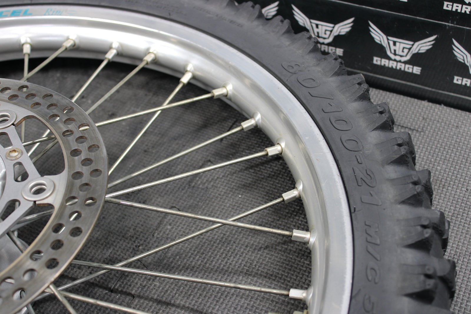 2006 Yamaha 06 - 08 YZ250 2006 YZ450F OEM Front Wheel Rim 5NY - 25111 - 00 - 00 - hggarage