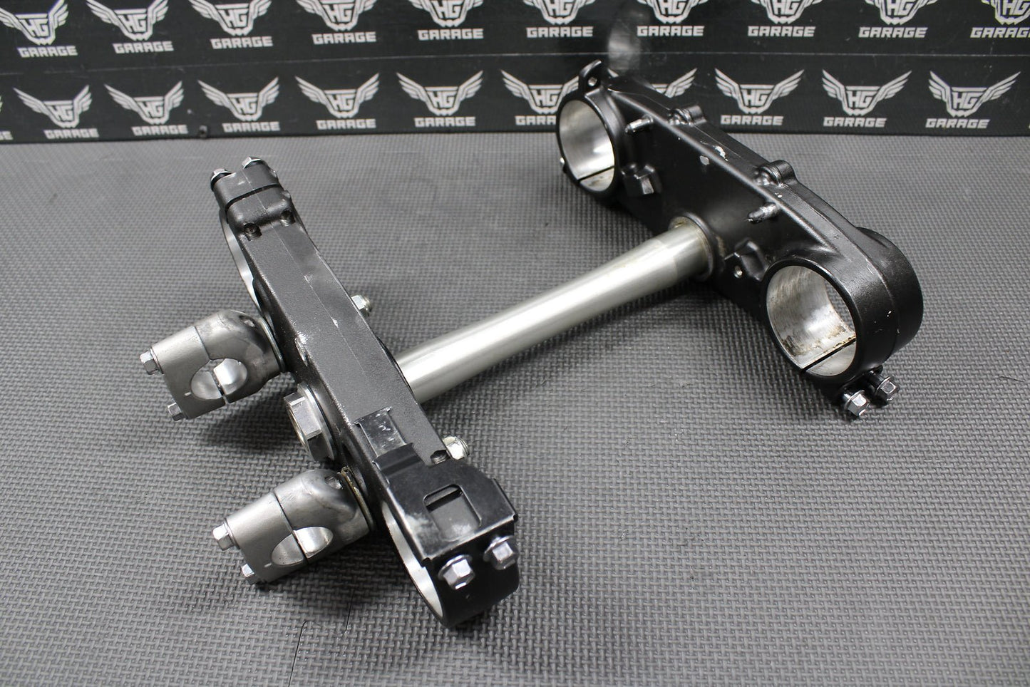 2019 18 - 21 YAMAHA YZ250FX OEM FRONT FORKS LOWER UPPER TRIPLE TREE STEM CLAMP - hggarage