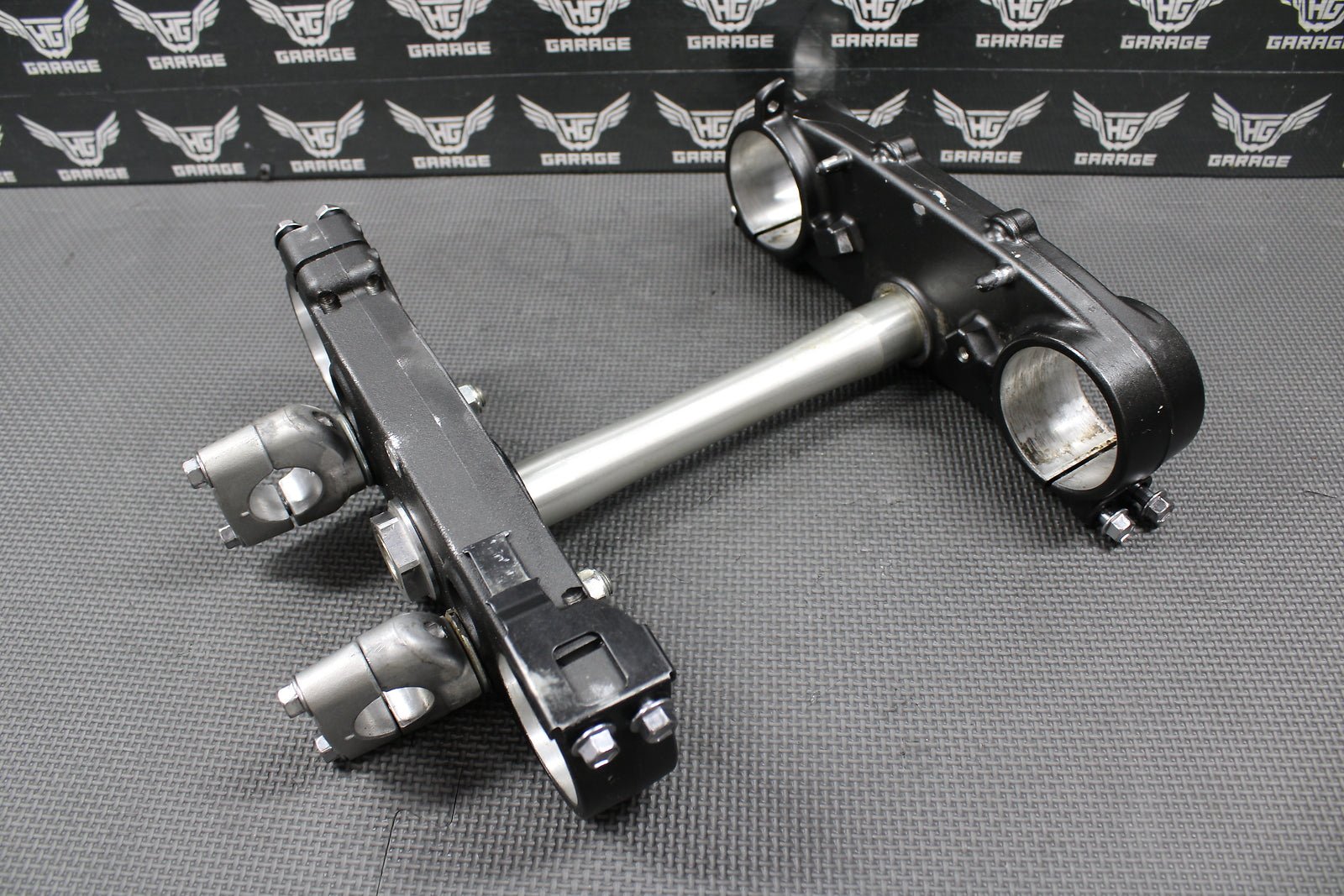 2019 18 - 21 YAMAHA YZ250FX OEM FRONT FORKS LOWER UPPER TRIPLE TREE STEM CLAMP - hggarage