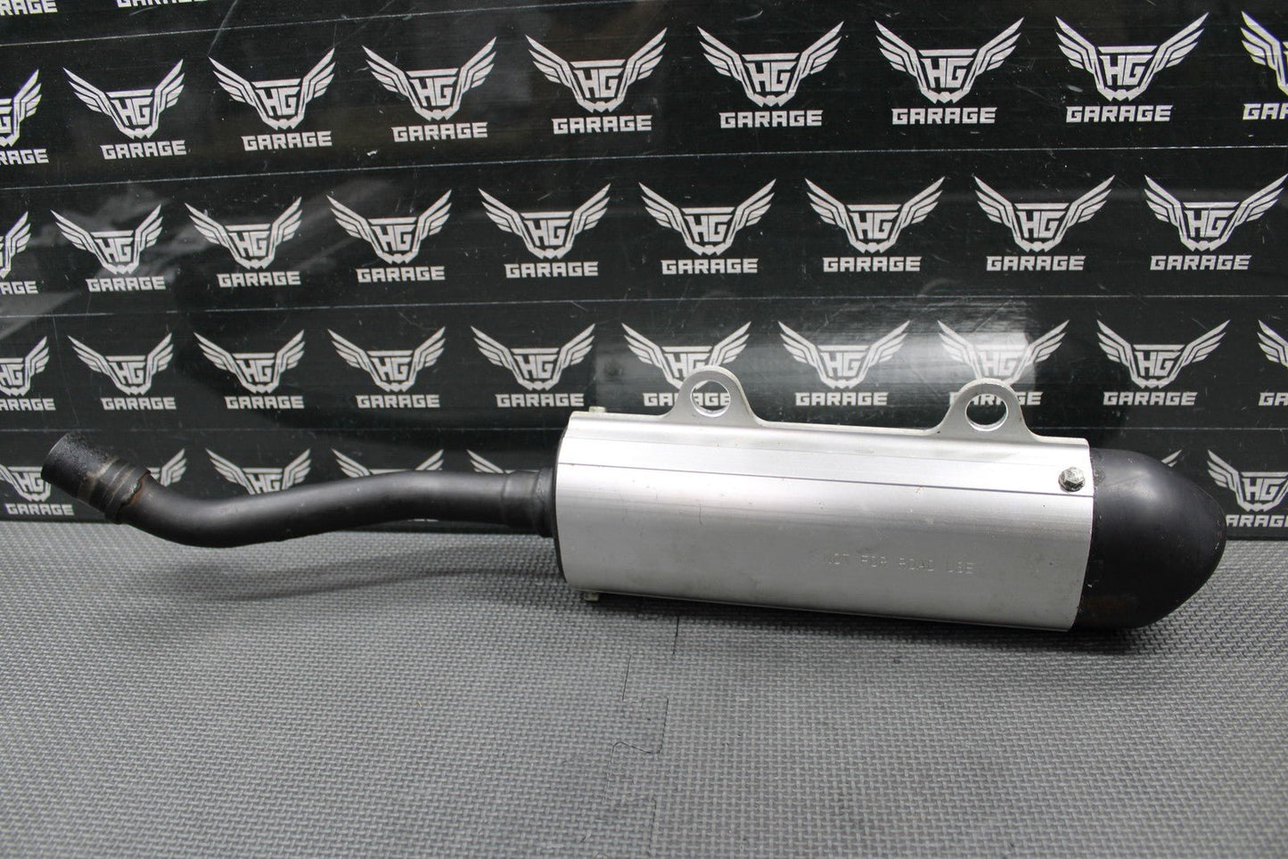 2003 03 - 05 KAWASAKI KX125 OEM MUFFLER EXHAUST SILENCER SLIP ON PIPE 18100 - 0003 - hggarage