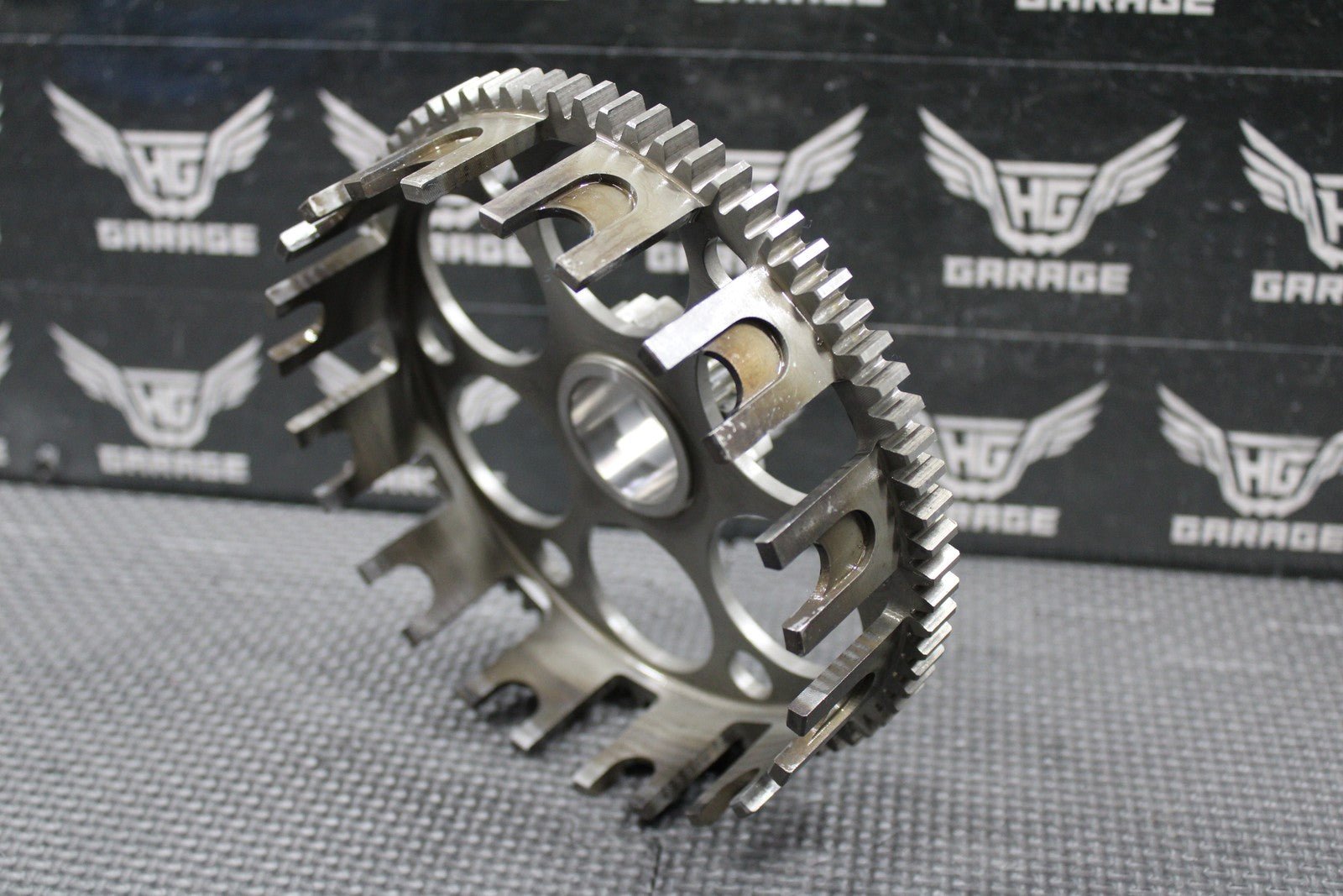 2013 KTM 12 - 15 450 SXF OEM CLUTCH BASKET CAGE RING GEAR 78132001076 - hggarage