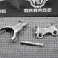 1988 88 - 91 HONDA CR250R OEM EXHAUST VALVE GOVERNOR ROCKER ARM PLATE & HOLDER - hggarage