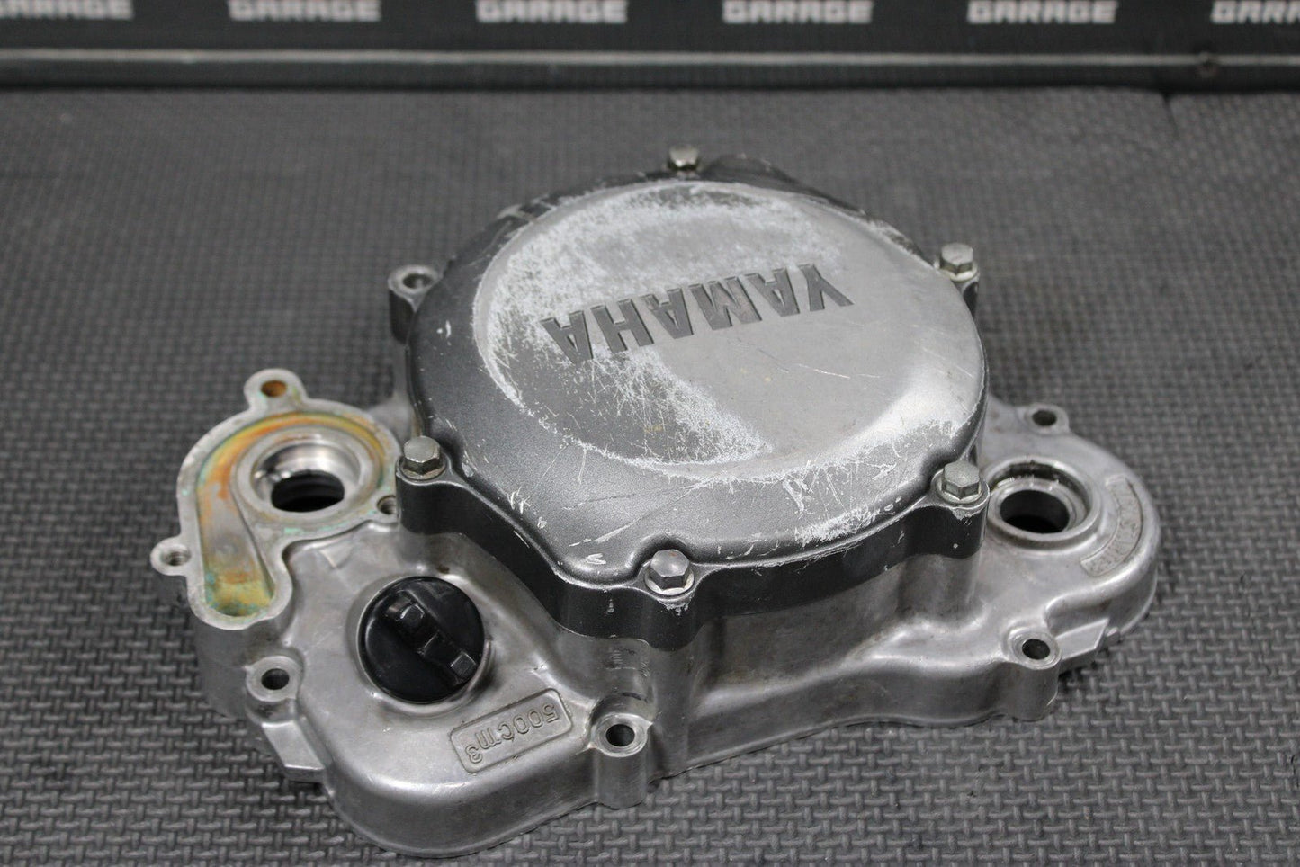 2007 02 - 07 YAMAHA YZ85 OEM RIGHT SIDE ENGINE INNER OUTER CLUTCH COVER WATERPUMP - hggarage