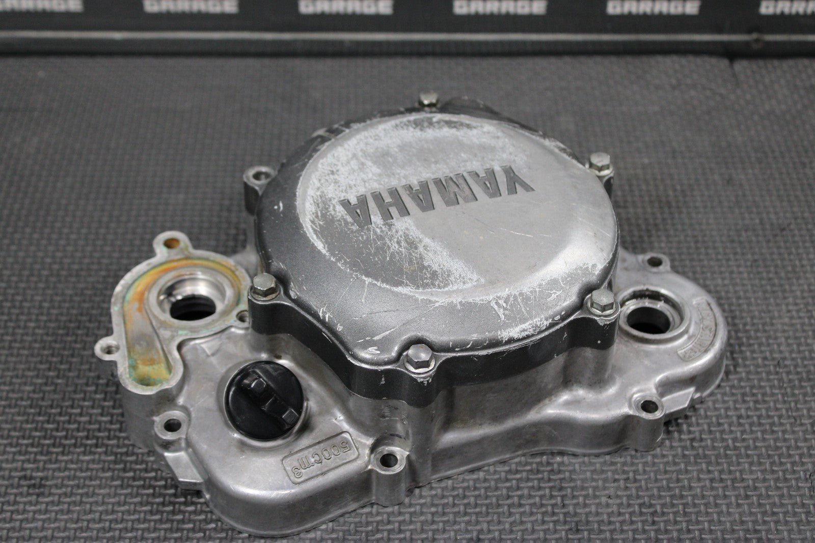 2007 02 - 07 YAMAHA YZ85 OEM RIGHT SIDE ENGINE INNER OUTER CLUTCH COVER WATERPUMP - hggarage