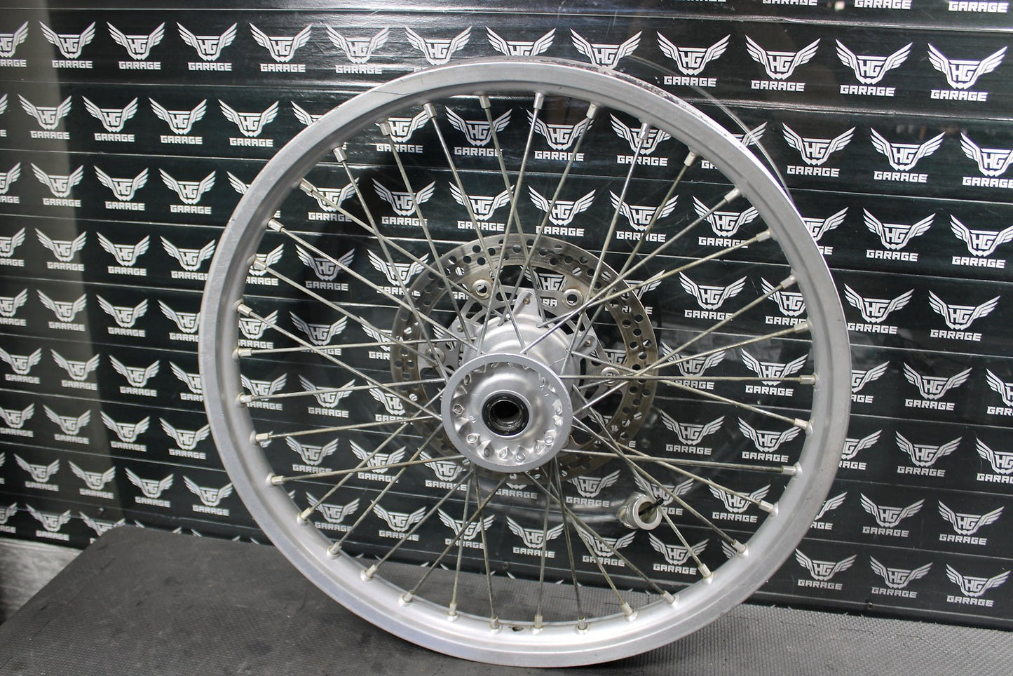 2006 YAMAHA YZ250F OEM EXCEL FRONT WHEEL RIM HUB ASSEMBLY 5NY - 25111 - 00 - 00 - hggarage