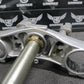 2002 YAMAHA YZ250F OEM FRONT FORKS LOWER UPPER TRIPLE TREE STEM CLAMP FAT BAR - hggarage