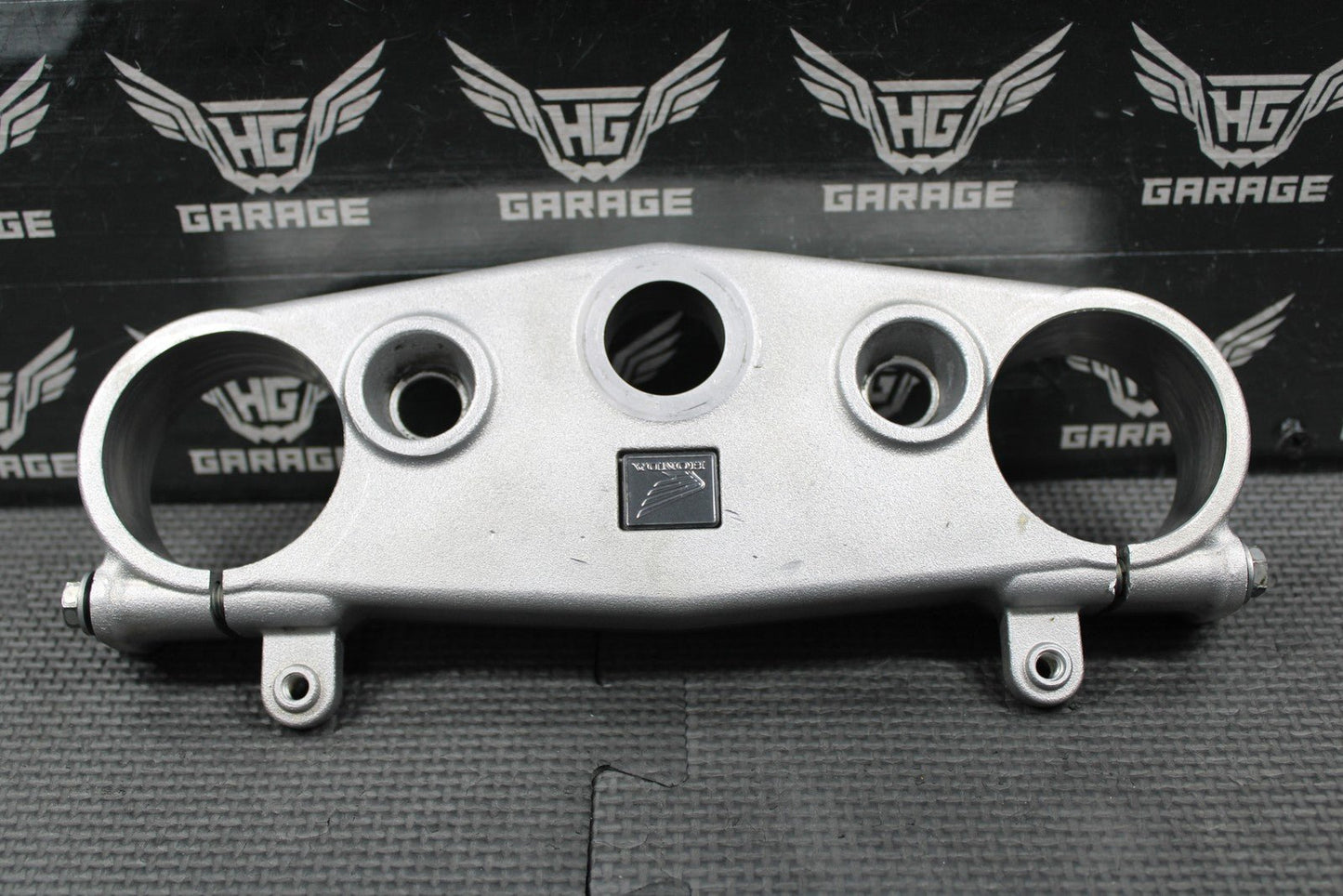 2008 2009 HONDA CRF250R OEM UPPER TRIPLE TREE BAR CLAMP BRIDGE 53300 - MEN - A10 - hggarage