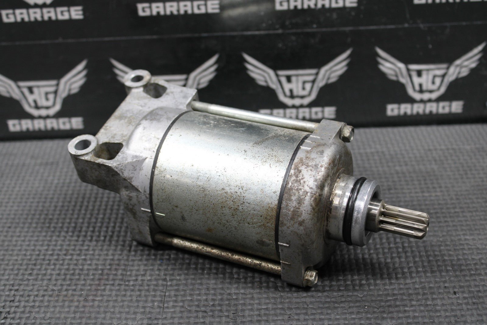 2009 KAWASAKI KLX250SF OEM MITSUBA ELECTRIC STARTING STARTER MOTOR 21163 - 0046 - hggarage