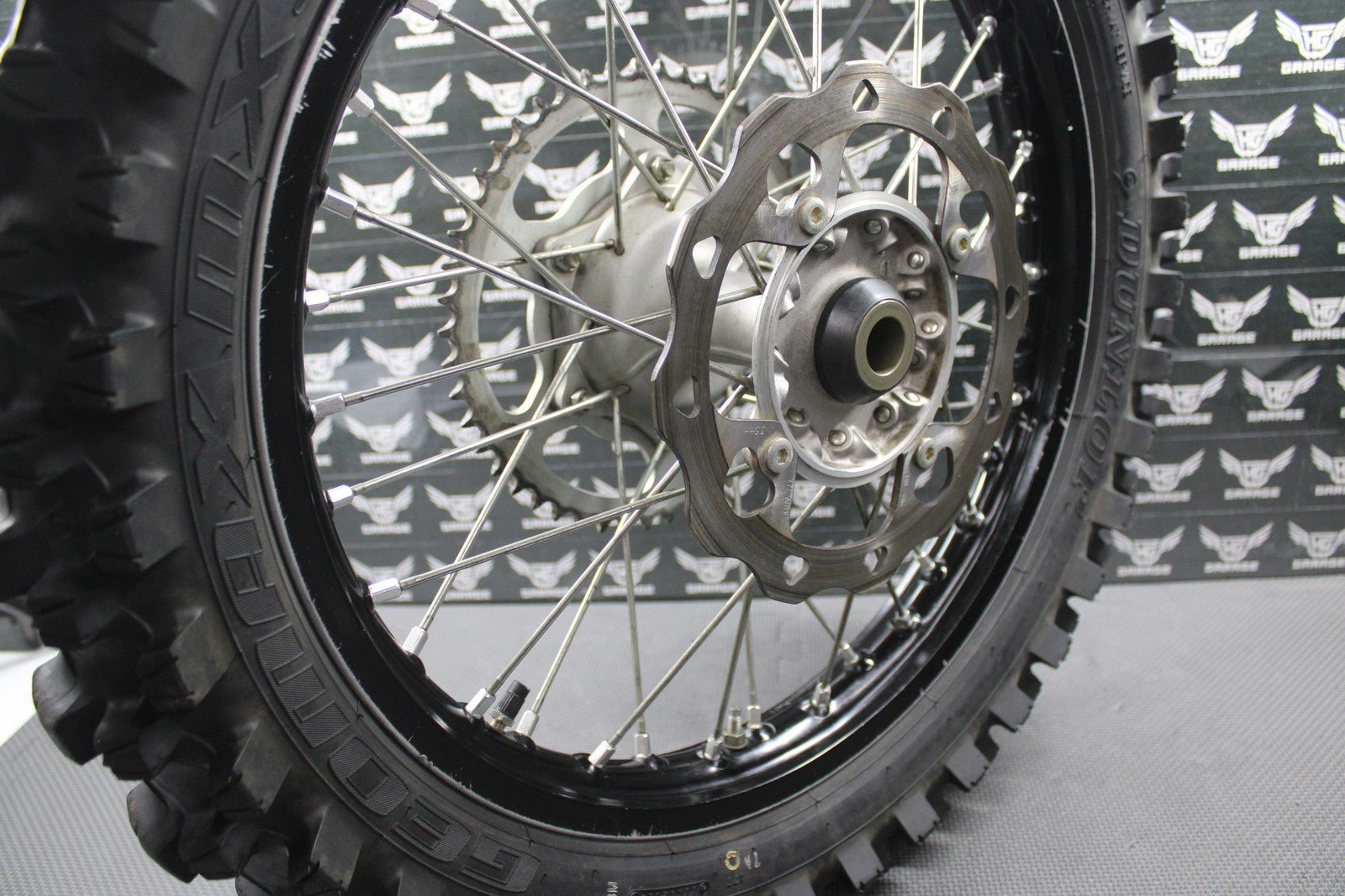 2019 2020 SUZUKI RMZ250 OEM DID REAR BACK WHEEL RIM HUB TIRE 19 x 1.85 GOOD! - hggarage