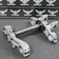 1991 87 - 95 HONDA CR80R OEM FRONT FORKS LOWER UPPER TRIPLE TREE STEM CLAMP - hggarage