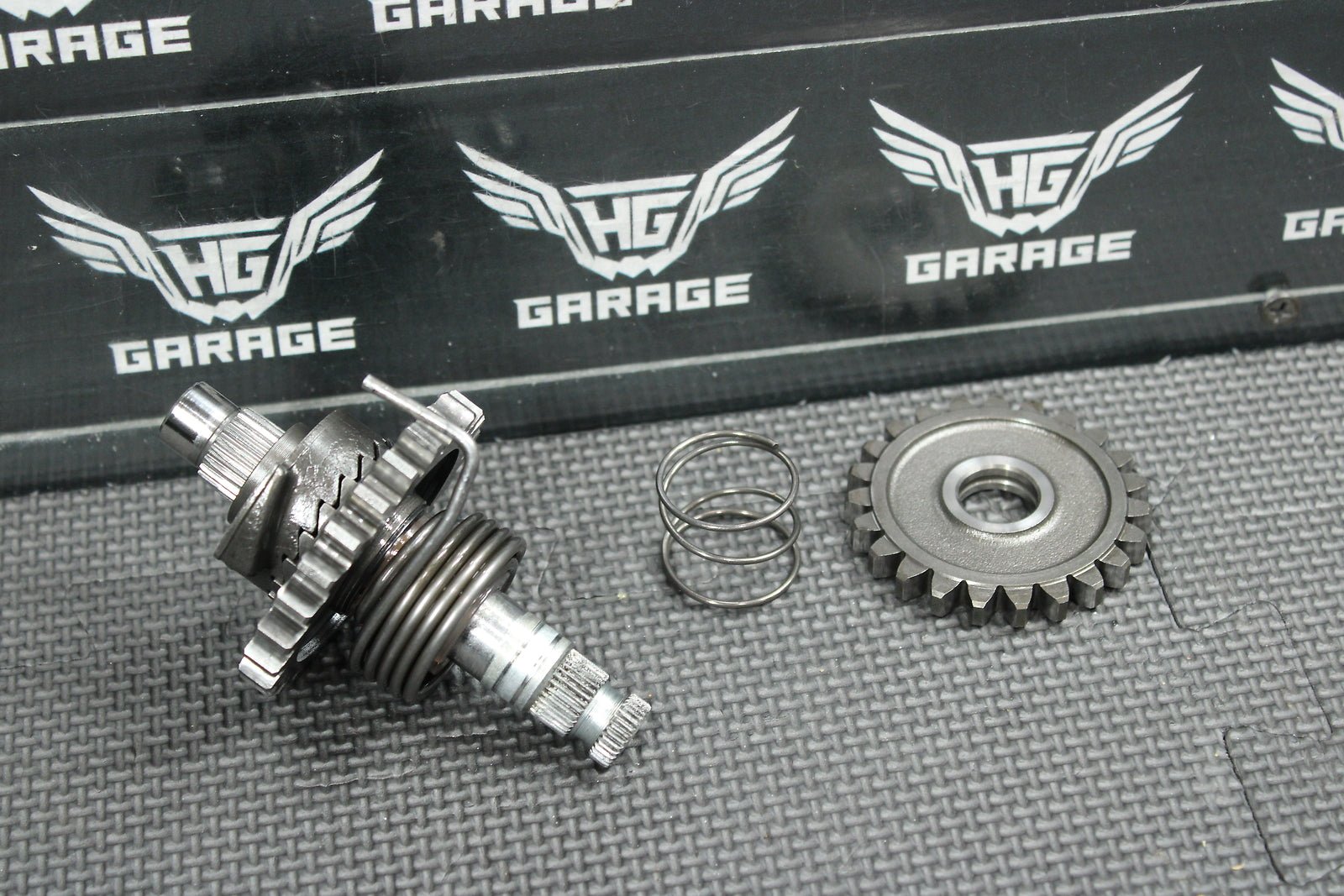 1993 Honda CR80 CR80R OEM Kickstart Kick Start Shaft W Idler Gear - hggarage