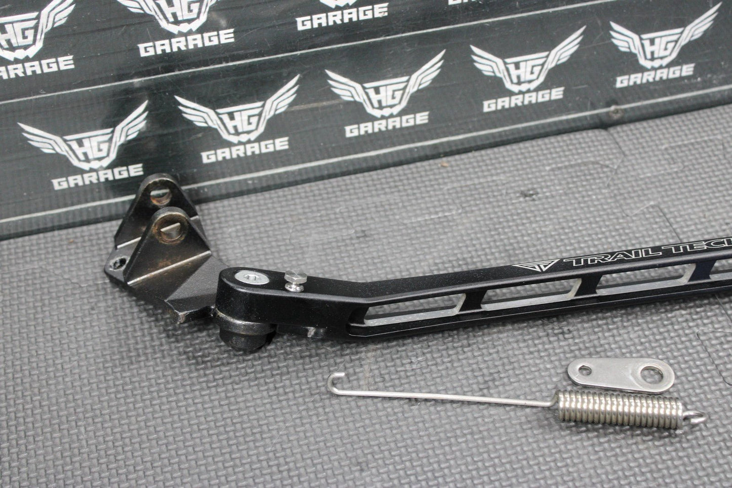 04 - 08 HONDA CRF450R TRAIL TECH KICKSTAND SIDE KICK STAND KIT NICE! 5011 - CR - hggarage