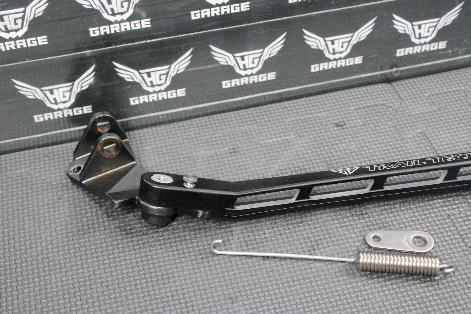 04 - 08 HONDA CRF450R TRAIL TECH KICKSTAND SIDE KICK STAND KIT NICE! 5011 - CR - hggarage