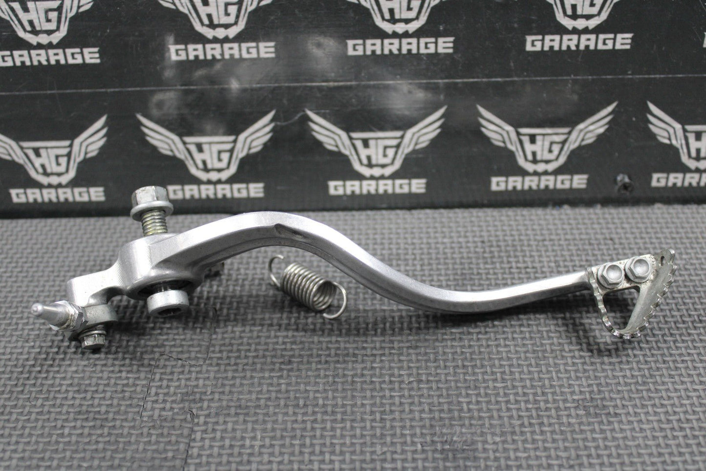 2007 KTM 04 - 07 450 560 SMR OEM RIGHT REAR BRAKE FOOT PEDAL LEVER 54813050044 - hggarage