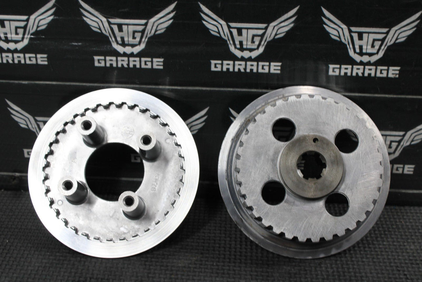 2008 Kawasaki KLX140 OEM Complete Clutch W Plates Basket Hub 13086 - 1070 - hggarage