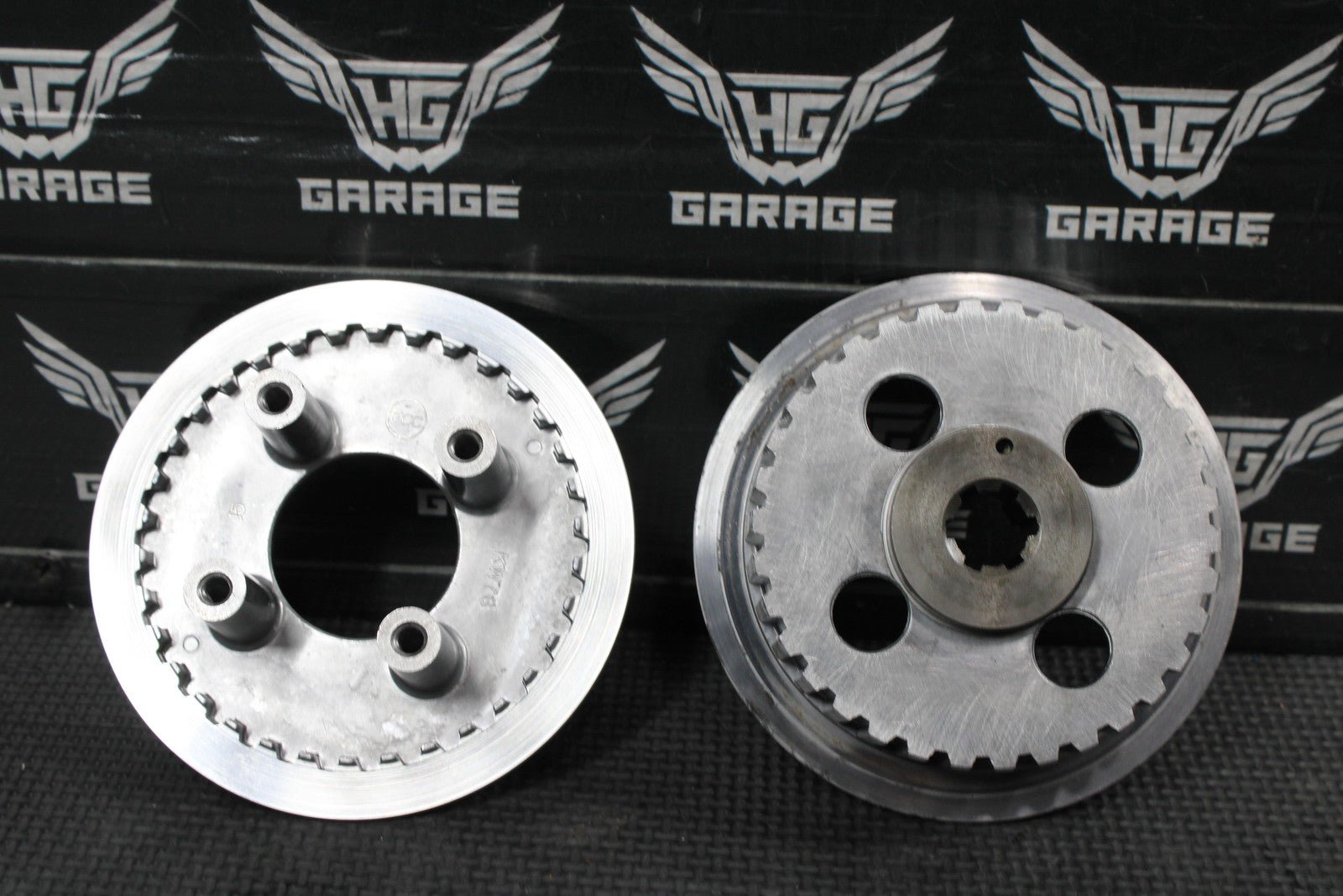 2008 Kawasaki KLX140 OEM Complete Clutch W Plates Basket Hub 13086 - 1070 - hggarage