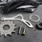 2008 YAMAHA 06 - 13 YZ450F OEM MOTOR ENGINE FRONT SPROCKET COVER - hggarage
