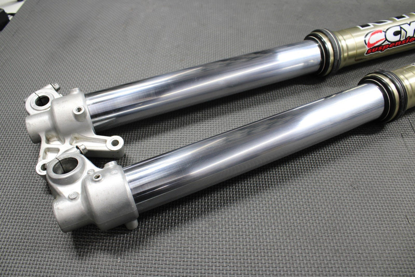 2009 YAMAHA YZ450F 06 - 09 OEM KYB SSS RIGHT LEFT FRONT SUSPENSION FORKS SHOCKS - hggarage