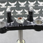 2002 HONDA XR200R 90 - 02 OEM FRONT FORKS LOWER UPPER TRIPLE TREE STEM BAR CLAMP - hggarage